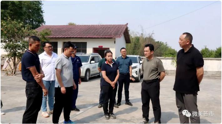 謝金翔、鄭昭帶隊開展巡林督查，督導森林防火工作