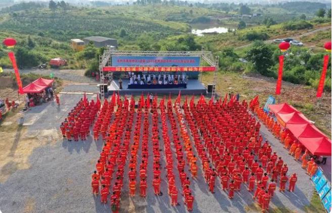 永州市南部地區(qū)(道縣)2023年跨區(qū)域森林火災(zāi)撲救實(shí)戰(zhàn)演練舉行