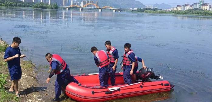 補短板強弱項，提技能礪精兵，縣應急管理局開展水上救援訓練